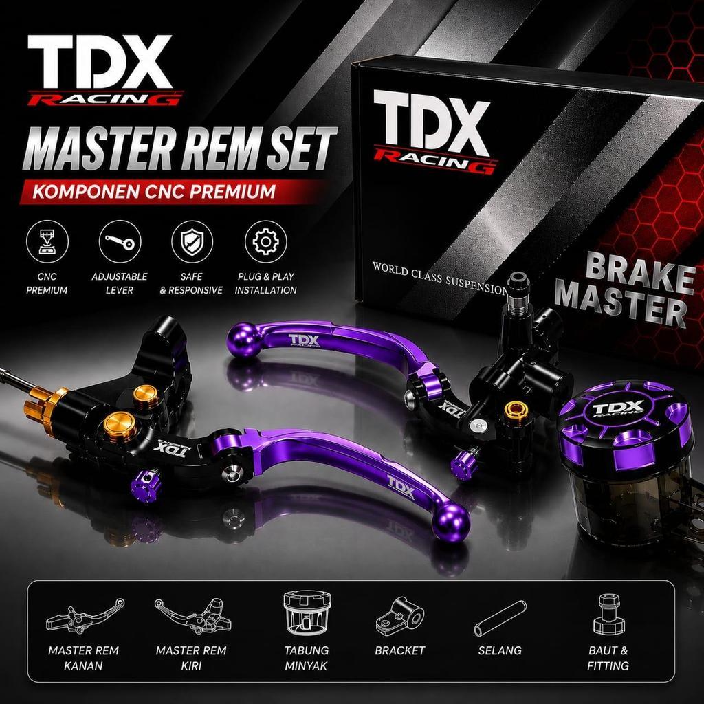 MASTER REM SET TDX RADIAL ACCOSATTO SI MASTER REM SET RADIAL ACCOSATTO SI UNIVERSAL SEMUA MOTOR BEAT