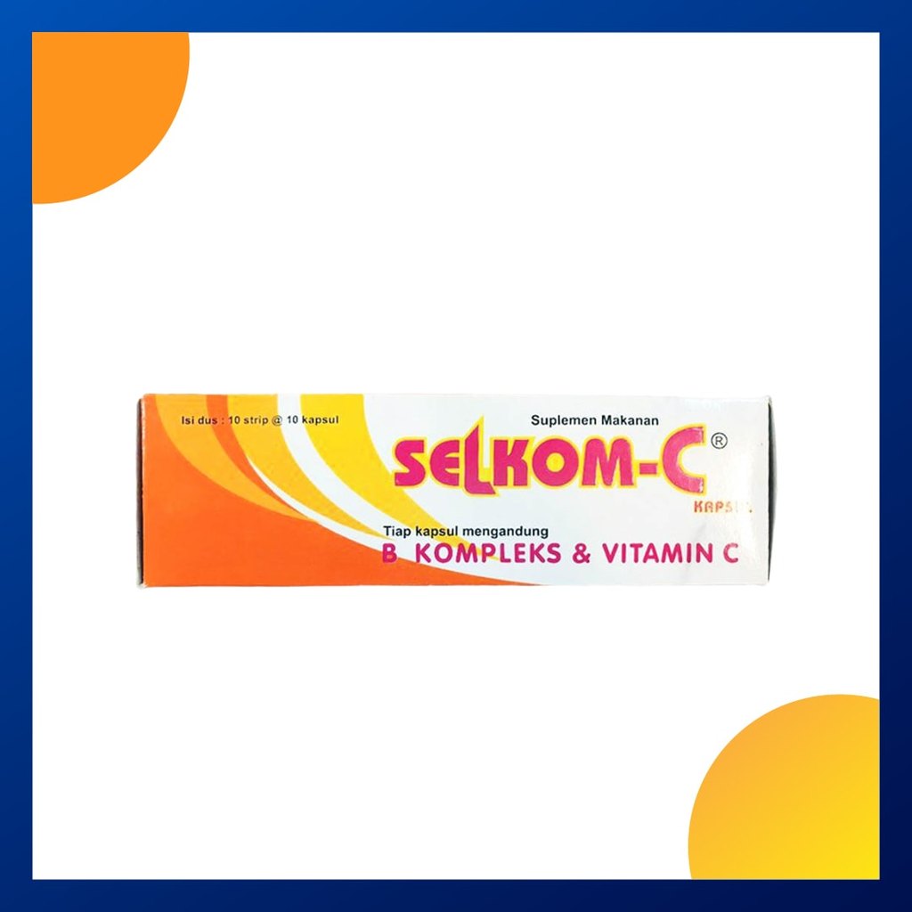 Selkom C Box Isi 100 Kapsul