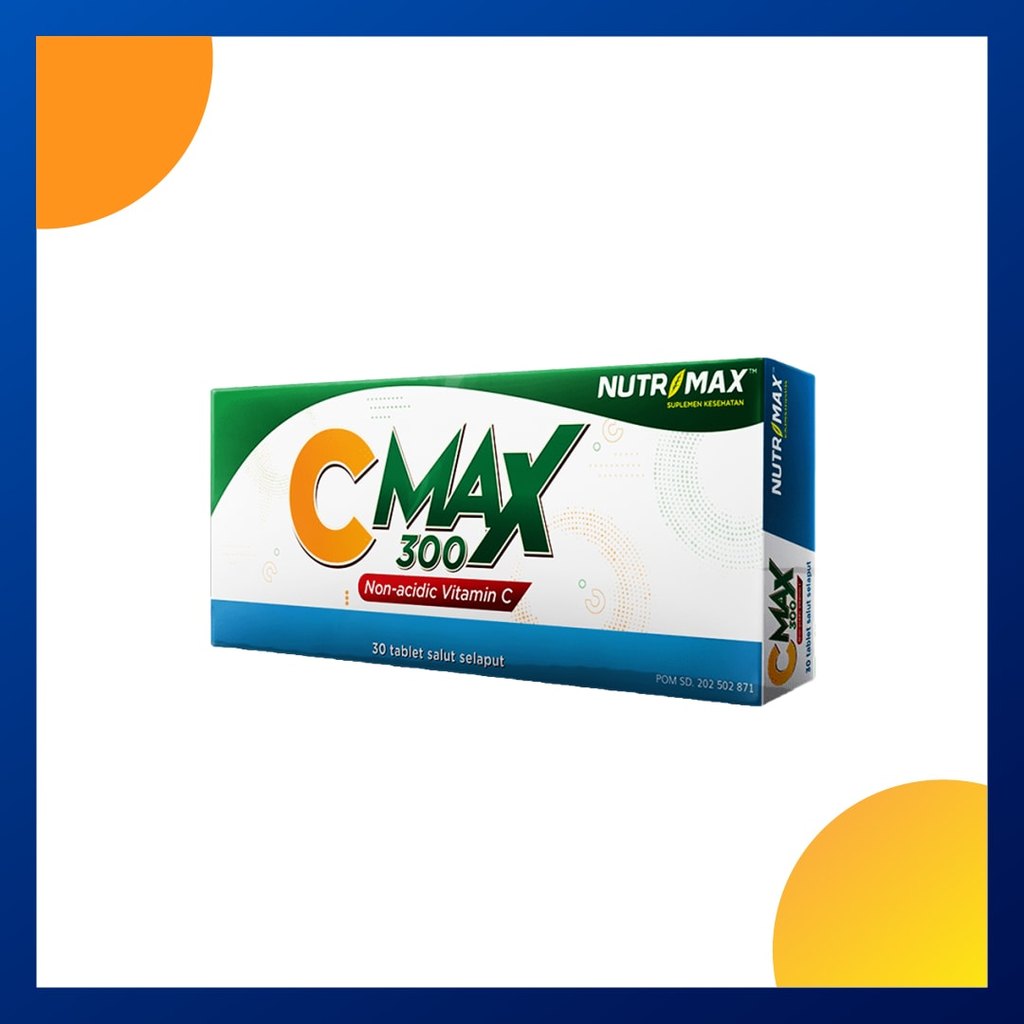 Nutrimax C Max 300 Box 30 Tablet