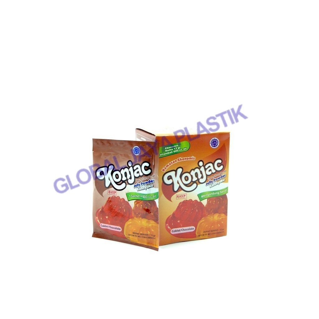 Konjac Jelly Powder Cokelat Sachet 12gr
