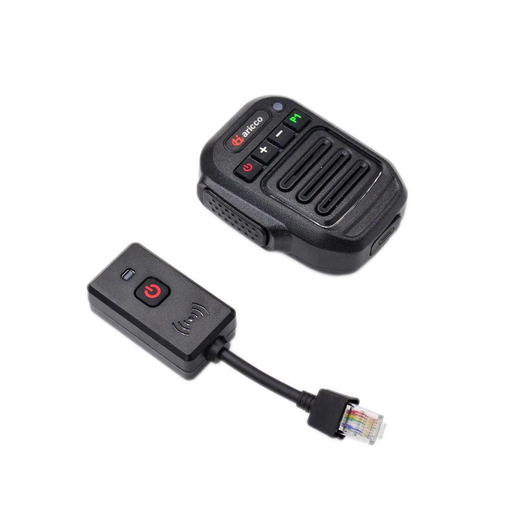 Bluetooth HAM PTT Microphone for Kenwood TM471 Baofeng TYT HYT TC500 Motorola GP88 Icom 2720 Yaesu 7