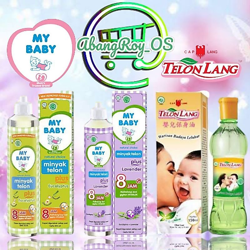 My baby minyak telon 60/90/150ml