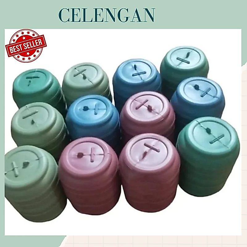promo celengan plastik kecil 1 lusin isi 12 pcs