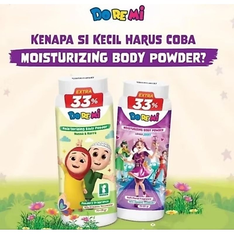 doremi moisturizing body powder