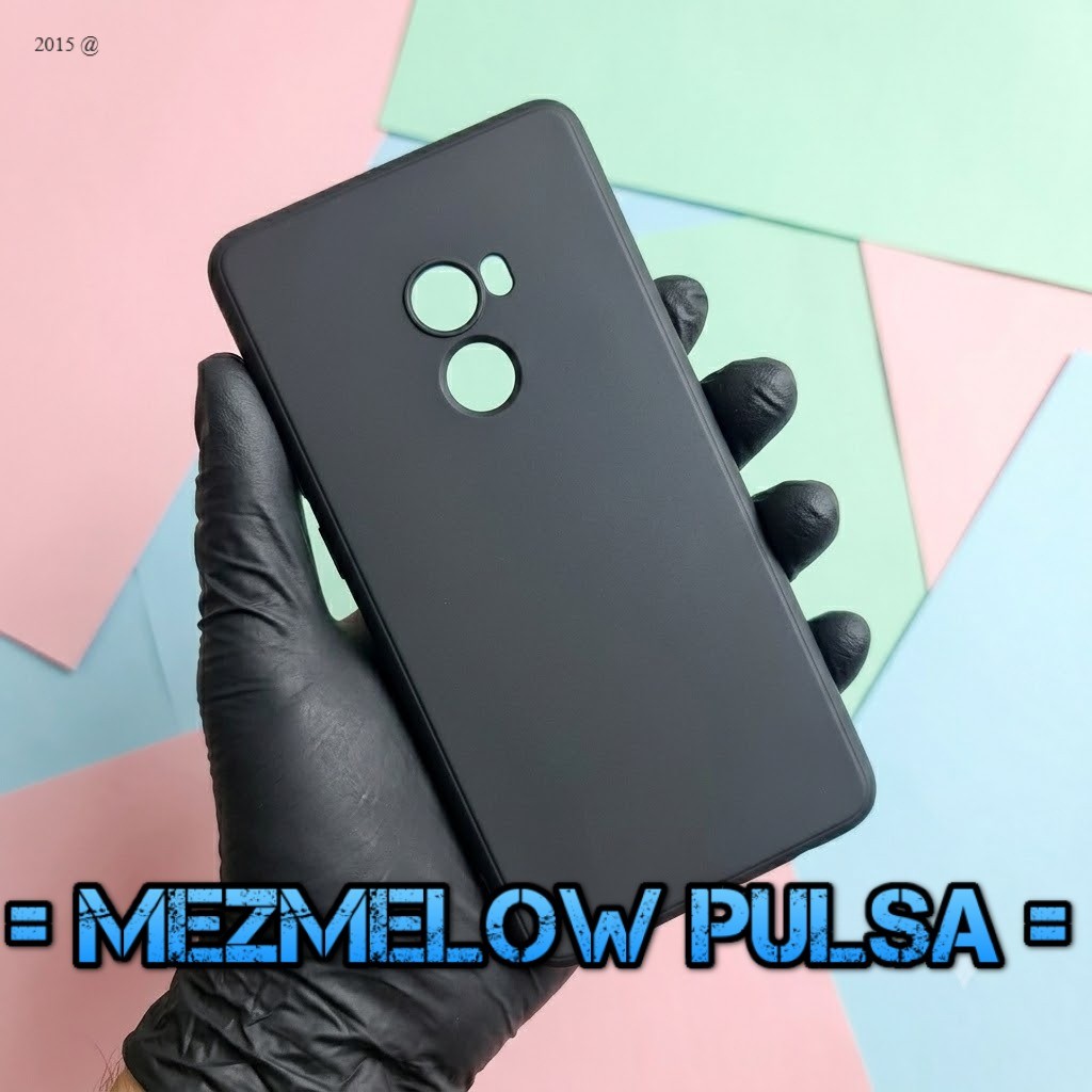Silicone Case Bludru Casing Softcase Case XIAOMI MI MIX 2 / MIX 2 BIASA