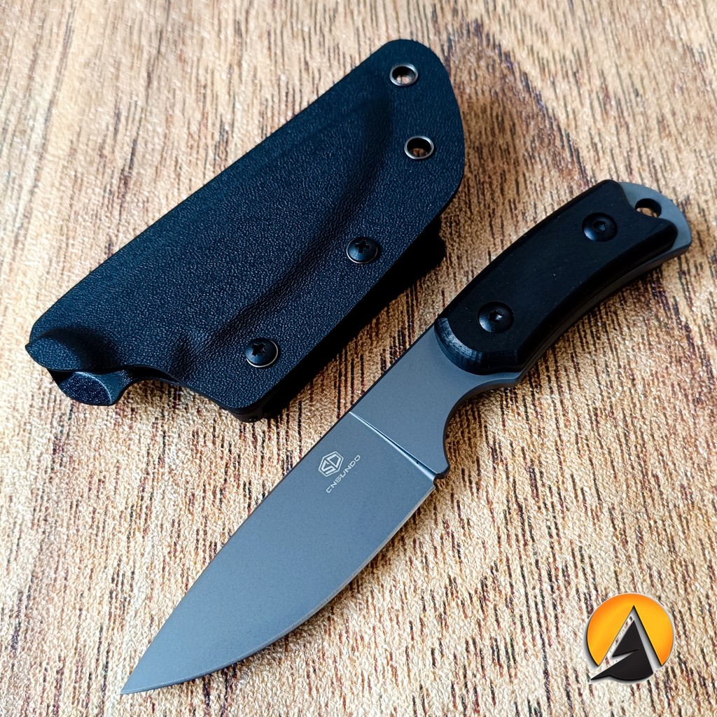 Pisau Bushcraft Survival Outdoor Fulltang Plus Sarung Kydex Teklok CNSUNDO P1508