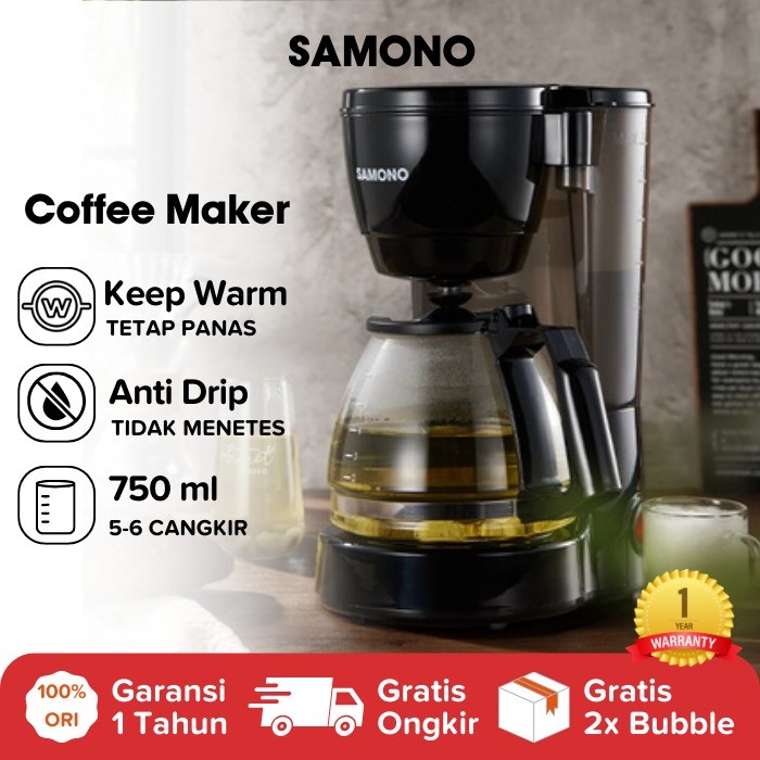 SAMONO Coffee Machine SW-CMB06B
