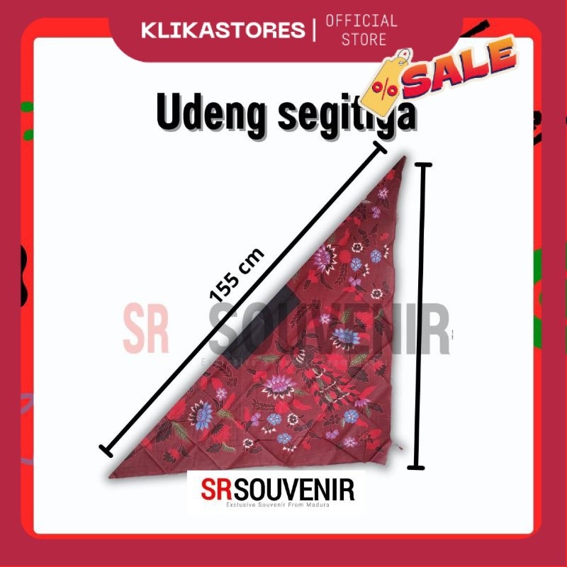 Udeng Madura Kain Segitiga | Odheng Kain | Scraf US US