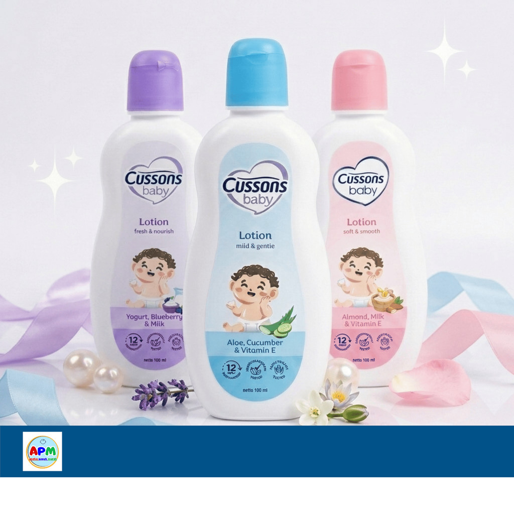 Cussons Baby Lotion 100ml Mild & Gentle, Soft & Smooth, Fresh & Nourish | Cussons Body Lotion Lotion