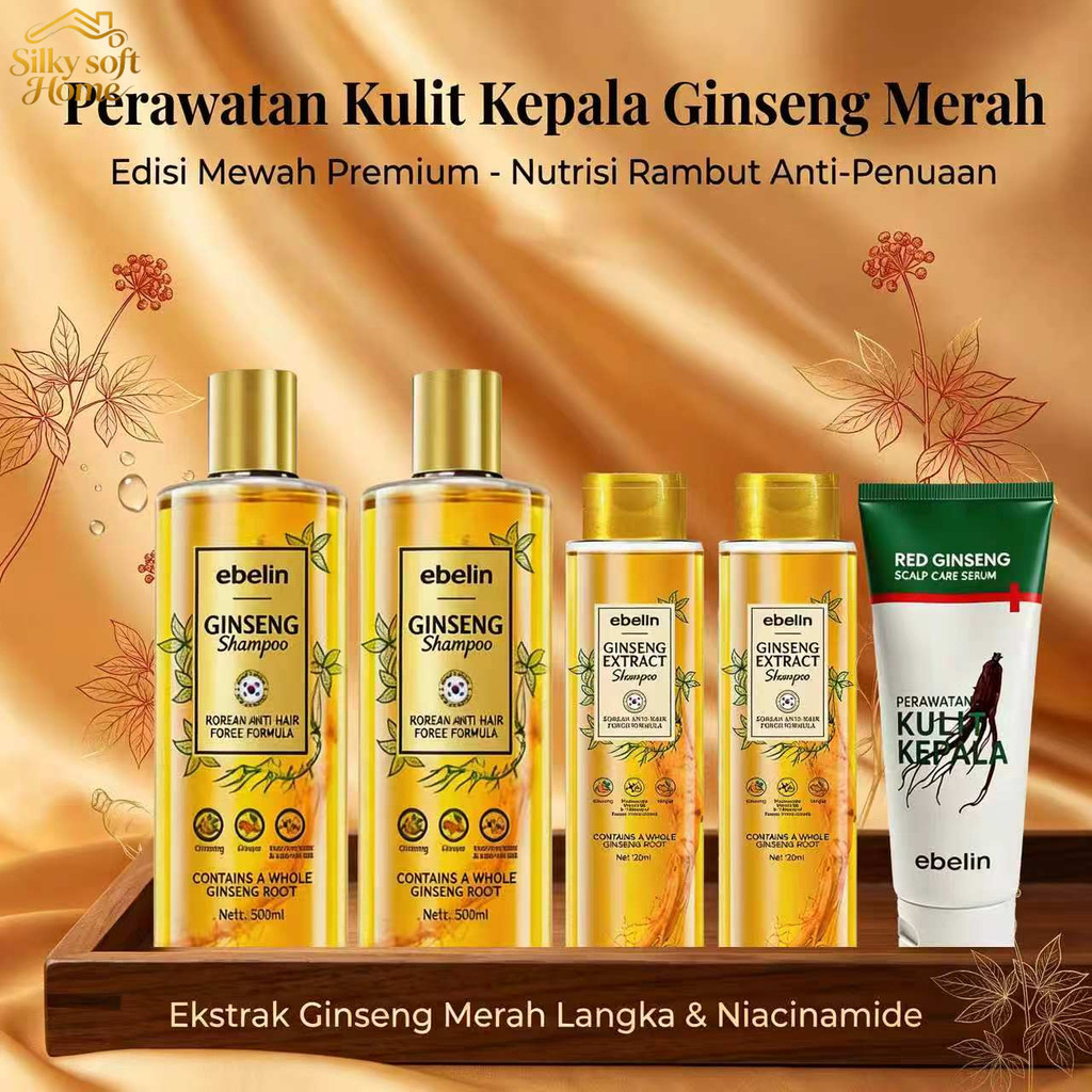 Paket Keluarga 2x300ml + 2x120ml + 1xScalp | Stok Perawatan 2 Bulan