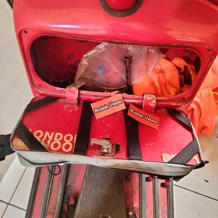 Tas bagasi tas laci Vespa Excel exclusive PS PX Spartan matic