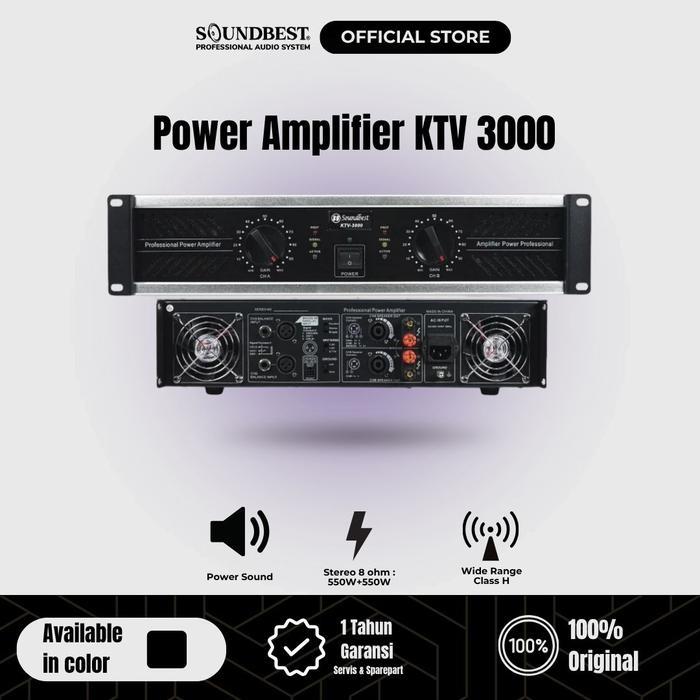 Soundbest Power Amplifier KTV 3000