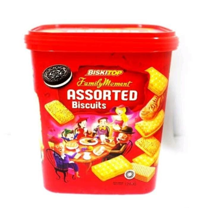 Biskitop Family Moment Assorted Biscuit 600gr