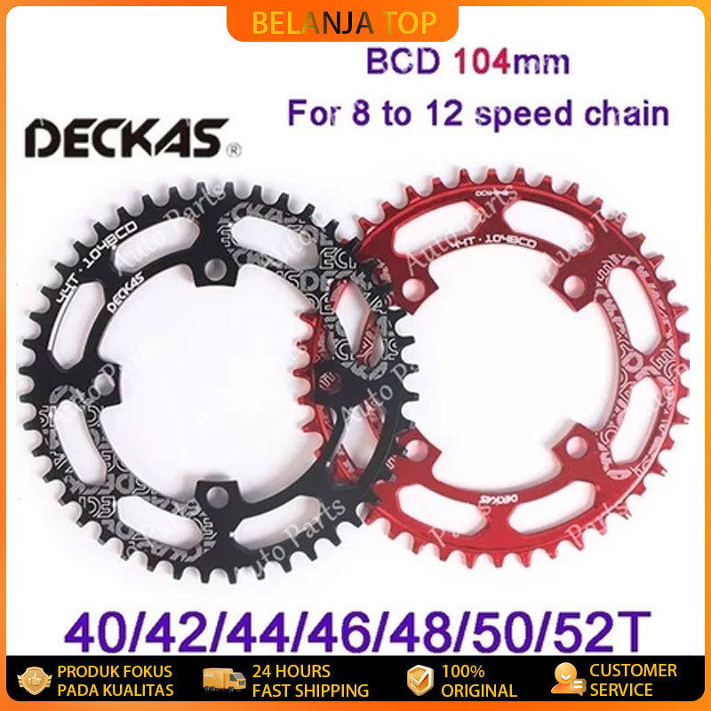 Chainring Snail BSNAIL Deckas BCD 104 44T 43T