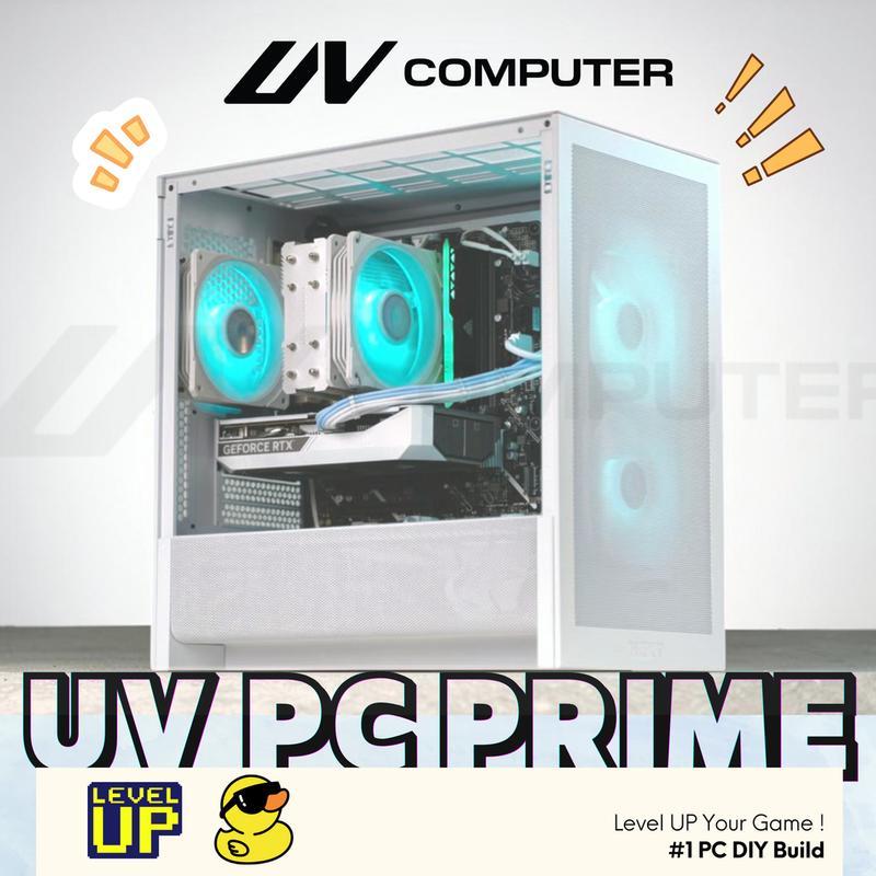 UV PC PRIME Radeon RX 9060 XT 16GB / AMD Ryzen 7 8700F / DDR5 2x8GB 5600MHz / NVMe 256GB 2,200Mb/s /