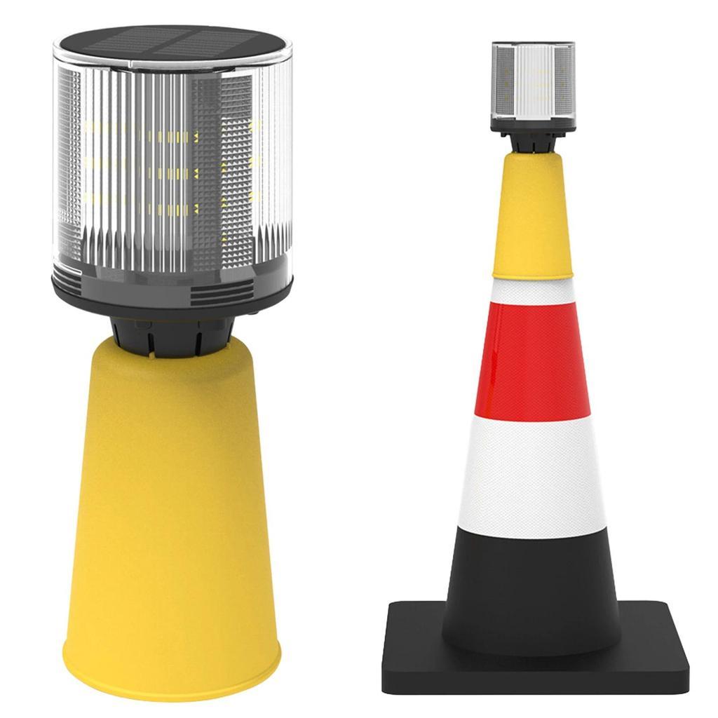 Solar Traffic Tower Crane ning Light LED Bulb Lamp Traffic Alarm Light for Construction Traffic Fact