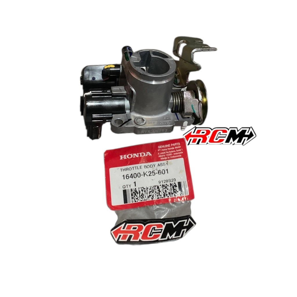 16400-K25-601 THROTTLE THORTLE BODI BODY BEAT FI SCOOPY FI VARIO 110 2015-2016 ORI ORIGINAL HONDA AH