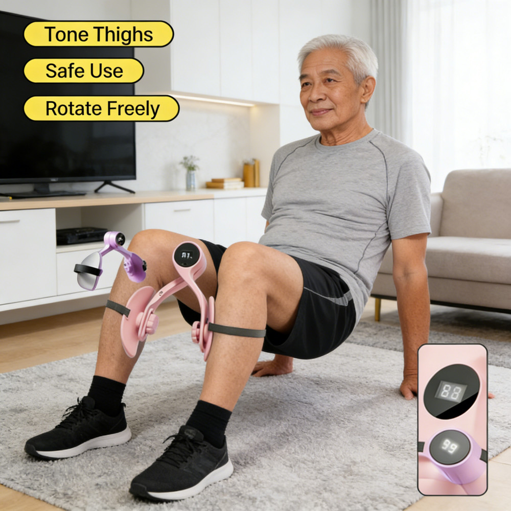 Alat Fitness Hip Trainer Paha Pengecil Pilates Kegel Wanita/alat Senam/alat Kegel