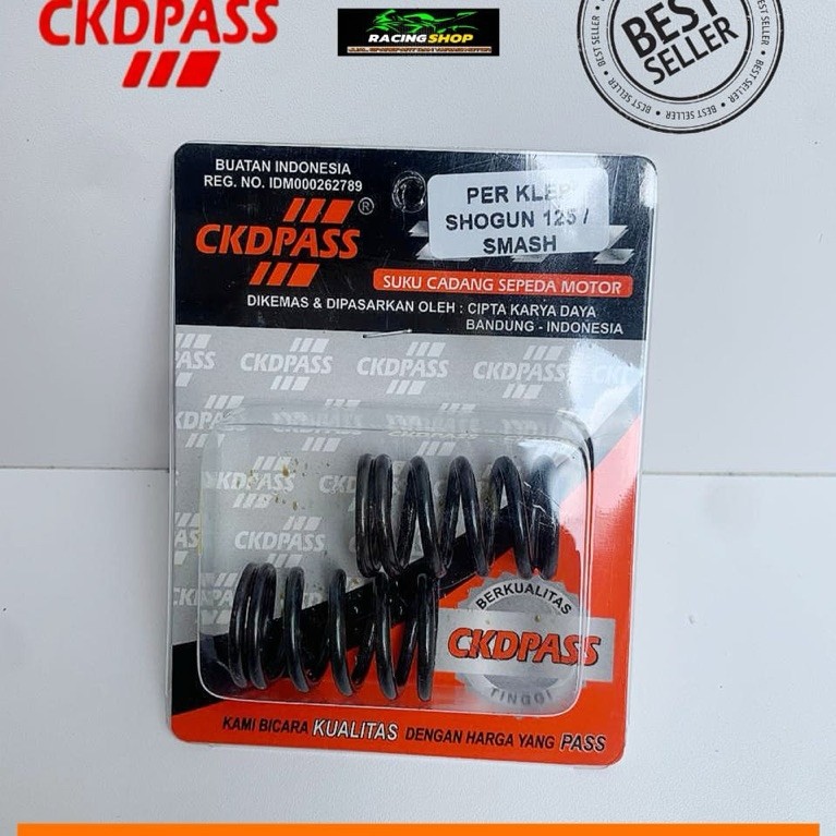 Per Klep Smash Shogun 125 Set CKDPASS