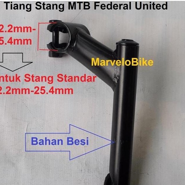 Bango Tiang Stang Sepeda MTB Federal BMX Mini Fixie
