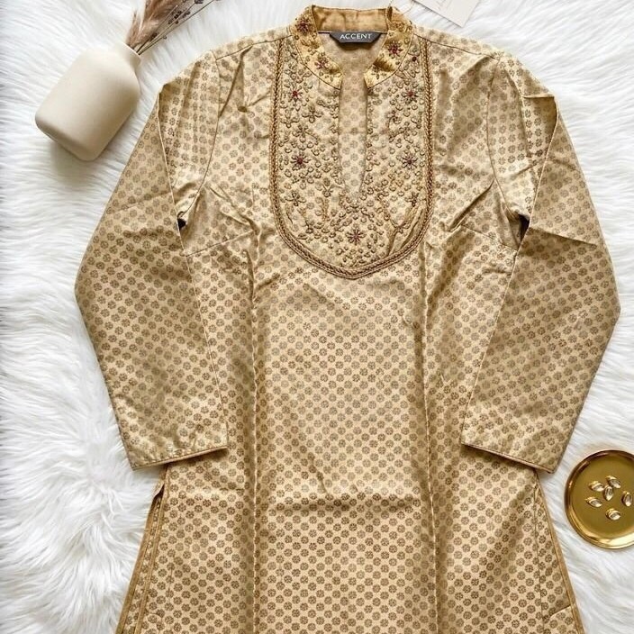 baju tunik payet merk (accent versatile)