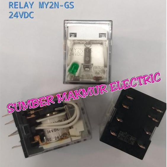 Relay Omron My2N-Gs 24Vdc / Relay My2N 24Vdc Omron Termurah