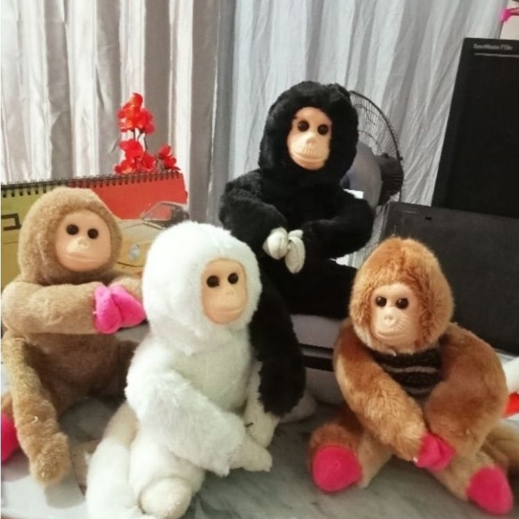 boneka monyet boneka jadul