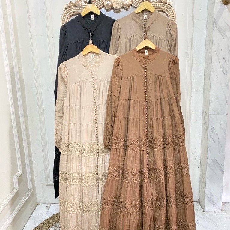 OIA DRESS COTTON EYELET PREMIUM