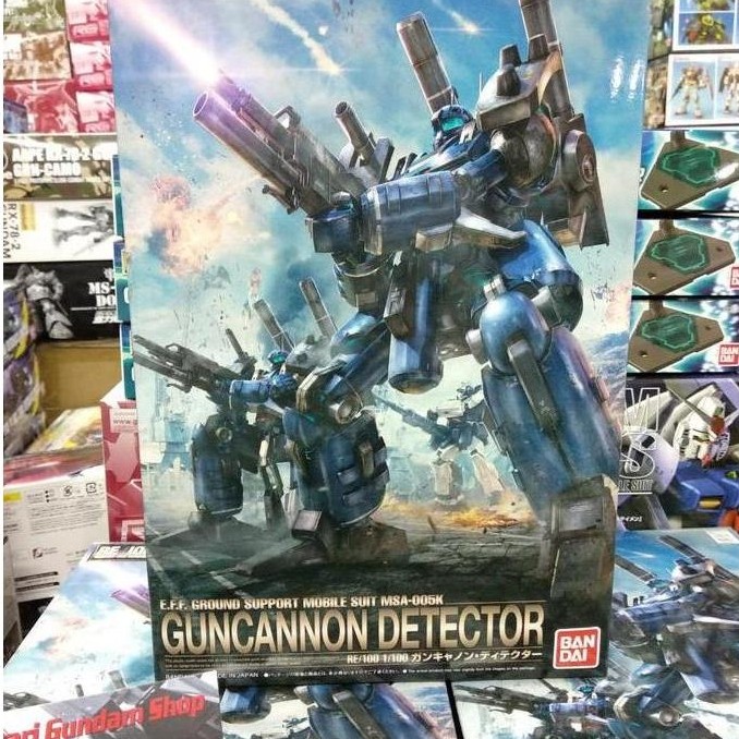 TERMURAH - RE Guncannon Detector / 1/100 Guncannon Detector