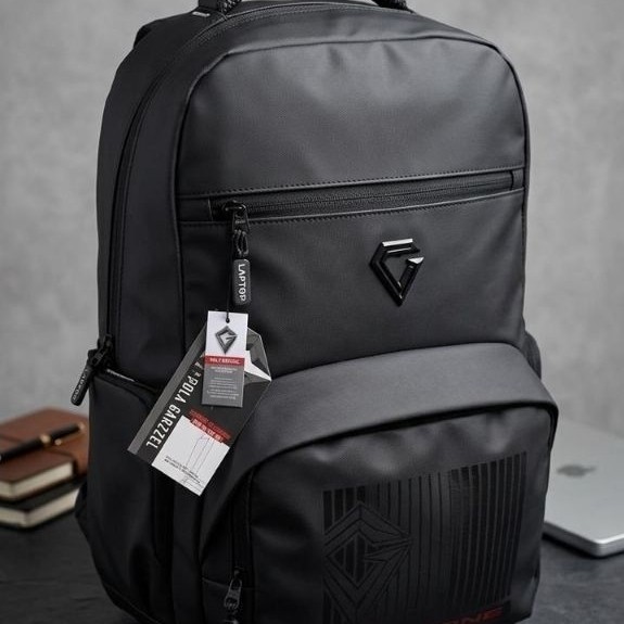 [POLA GARZZEL]Tas Ransel Sekolah Pria Bacpack Waterprof