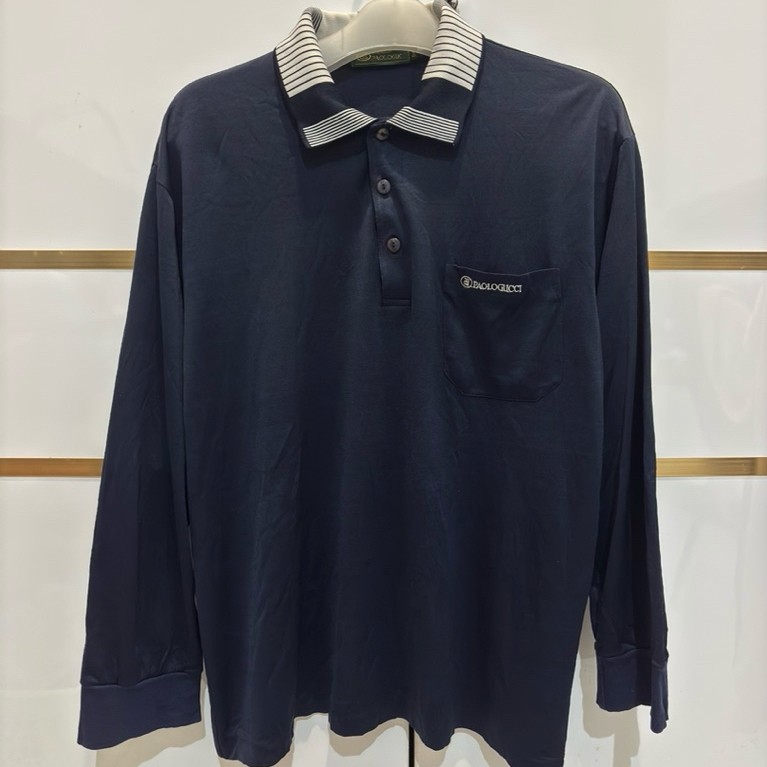 Baju polo shirt lengan panjang Paolo Gucci