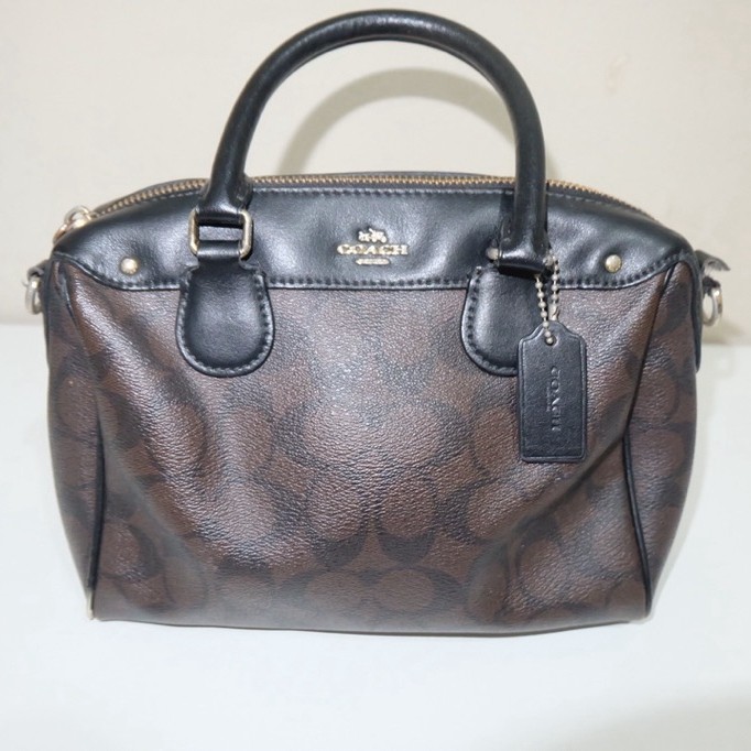 PRELOVED Coach Mini Bennet Satchel