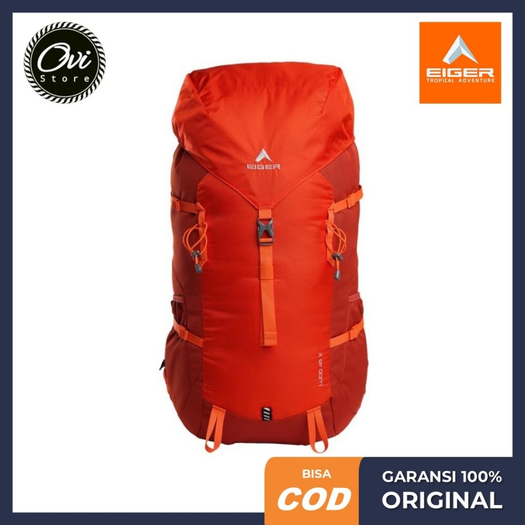 EIGER Z-Lucid 45 Carrier Tas Gunung 45L Original