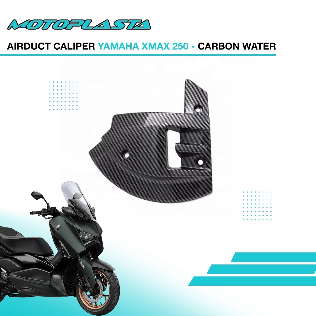 Motoplasta Airduct Caliper Yamaha XMAX 250 - Carbon Water
