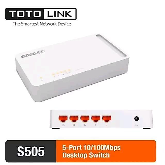 BRG BARU TOTOLINK S505 (8PIN FULL) Material Mewah BISA POE SEJENIS S105 / TL-SF1005D / LS1005