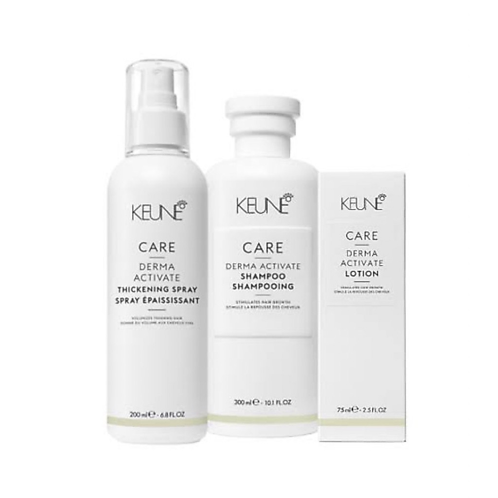 keune care activate /long & strong shampoo,loion