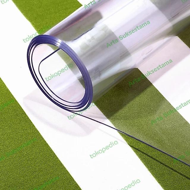 Tirai Plastik PVC 1mm x 120cm / PVC Curtain Bening Fleksibel