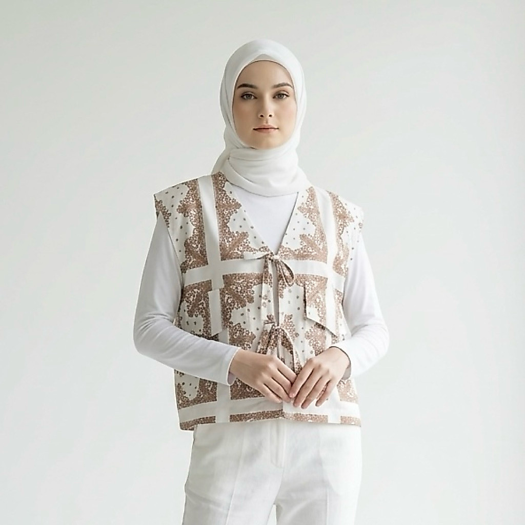 Rompi Batik | Vest Batik | Rompi Wanita | Vest Wanita