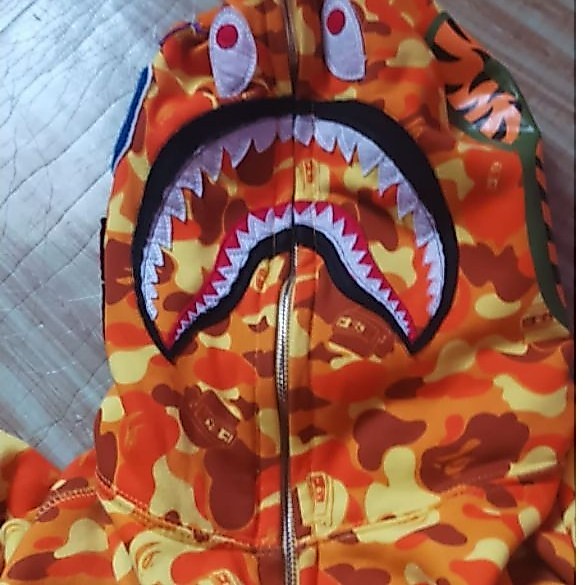 Jaket Bape X pubg ori second