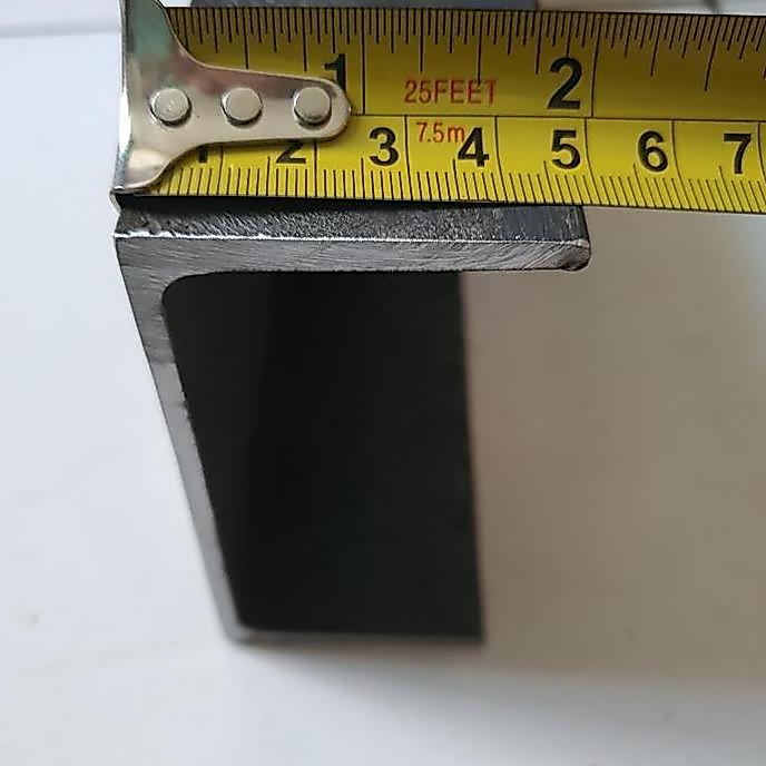 Ready Besi UNP 100 x 5 cm Tebal 3,8 mm 10