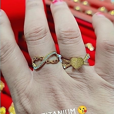 cincin titanium asli