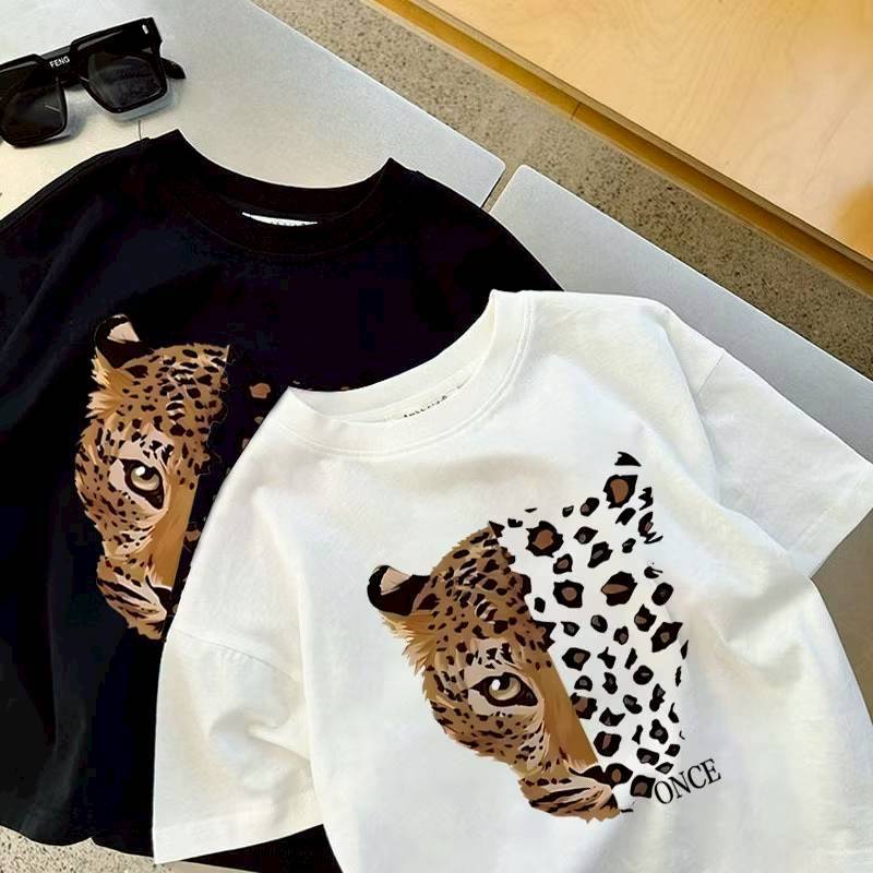 Baju Kaos Fashion Anak Laki laki dan Perempuan Usia 1-12 Tahun Motif MACAN Fashion Anak Kekinian