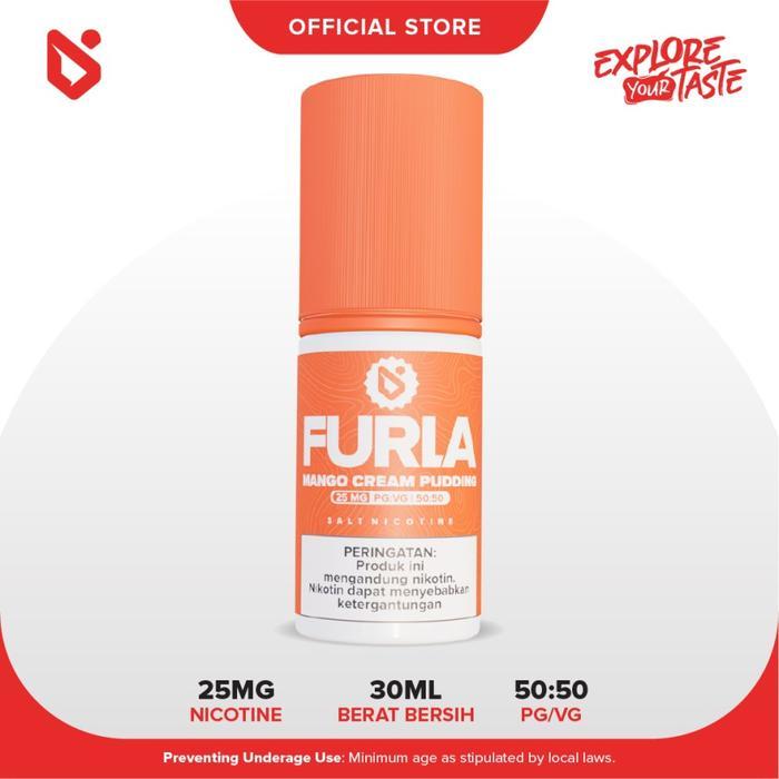 Furla Mango Cream Pudding Salt Nic 30mL by DJI - Liquid Furla Mango