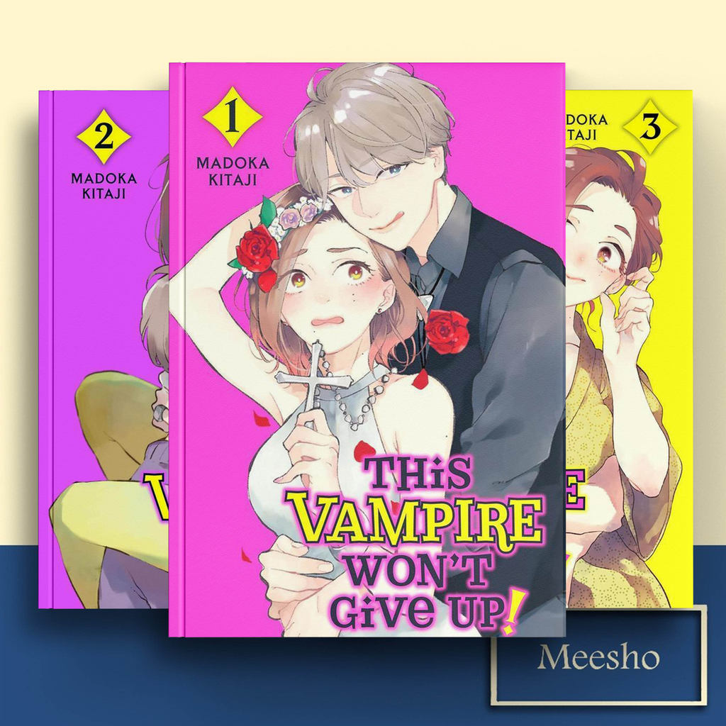 This Vampire Won't Give Up, Vol. 1-5 ( Komik Manga ) by Madoka Kitaji