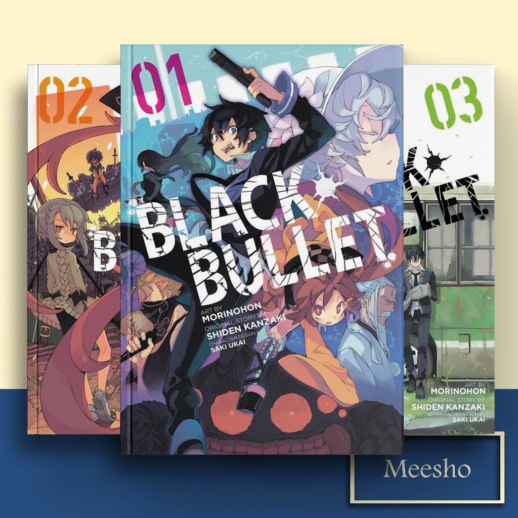 Black Bullet, Vol. 1-4 ( Komik Manga ) by Shiden Kanzaki