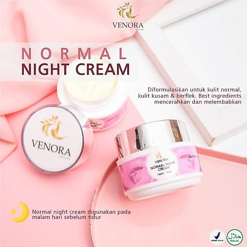 NORMAL NIGHT CREAM VENORA SKINCARE / VENORA SKINCARE ORIGINAL
