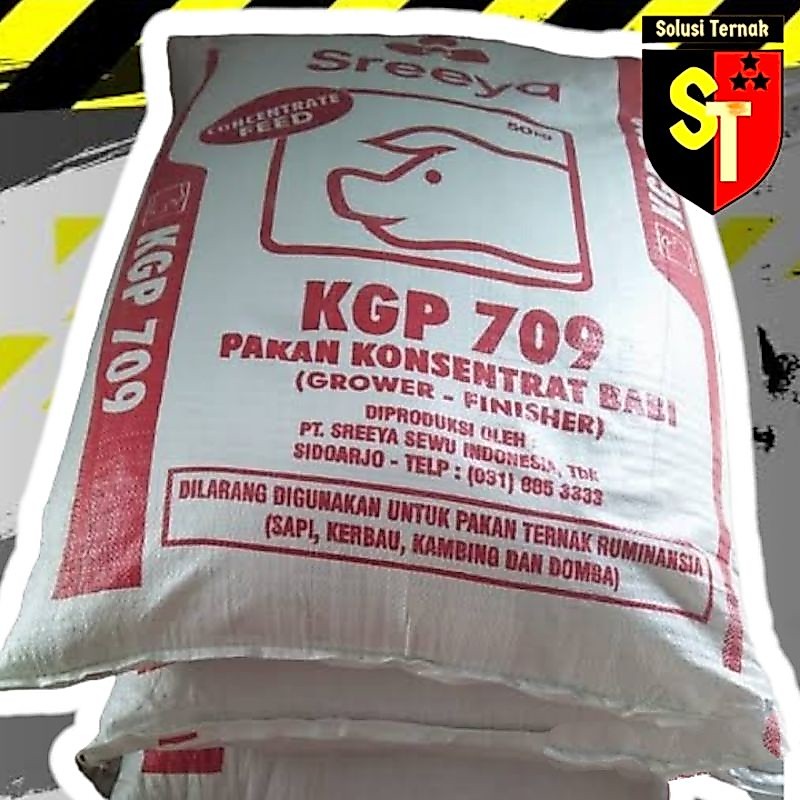Pur Konsentrat Babi KGP709 - Pakan Bebek Babi 1Kg