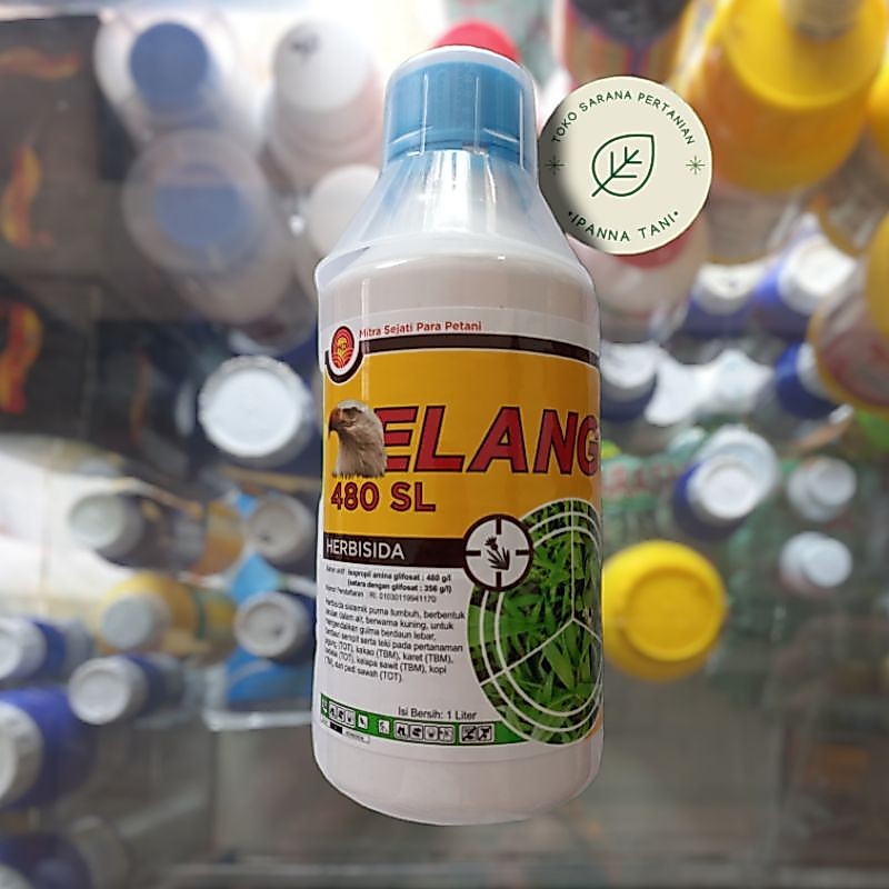HERBISIDA ELANG 480SL  1L – PENGENDALI GULMA DAN RUMPUT LIAR