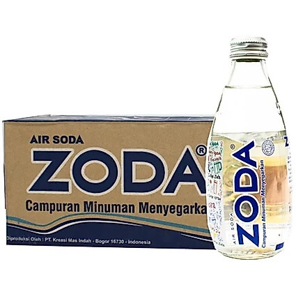 ZODA SPARKLING WATER 250ML KARTON ISI 24 | ZODA AIR SODA DUS 24 x 250 ML