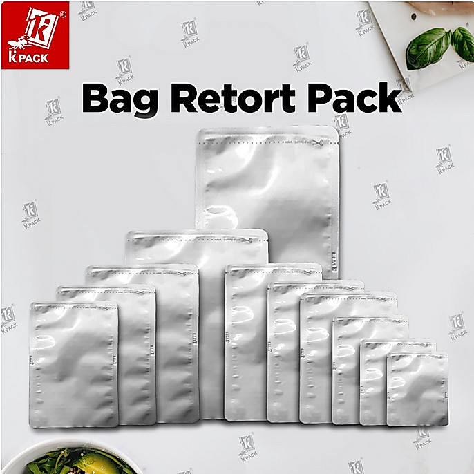 BAG RETORT PACK kemasan kpack makanan tahan panas kantong food aluminum foil